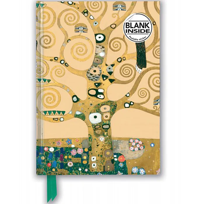 A5 Blank Hard cover Gustav Klimt - Tree of live
