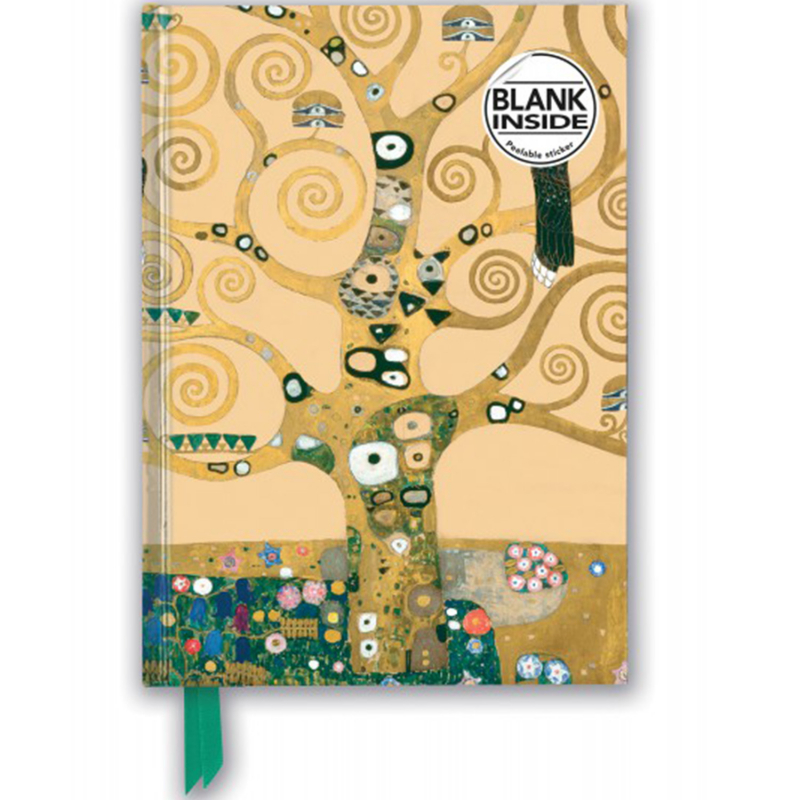 A5 Blank Hard cover Gustav Klimt - Tree of live