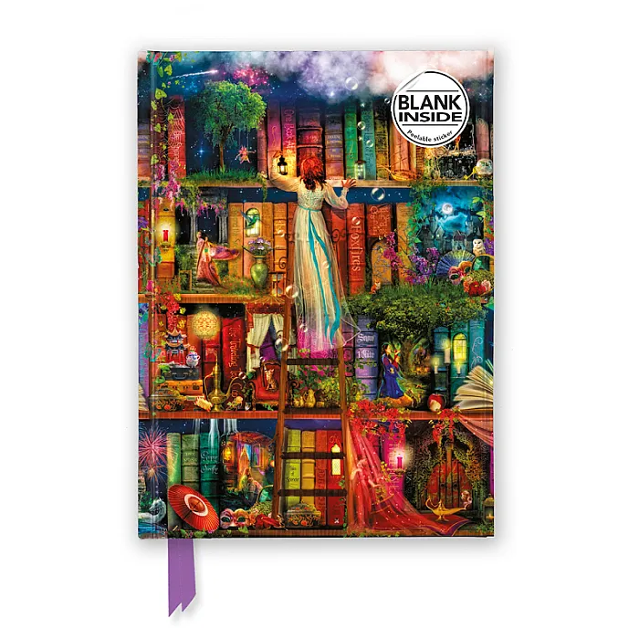 A5 Blank Hard cover Aimee Stewart- Treasure Hunt Bookshelves