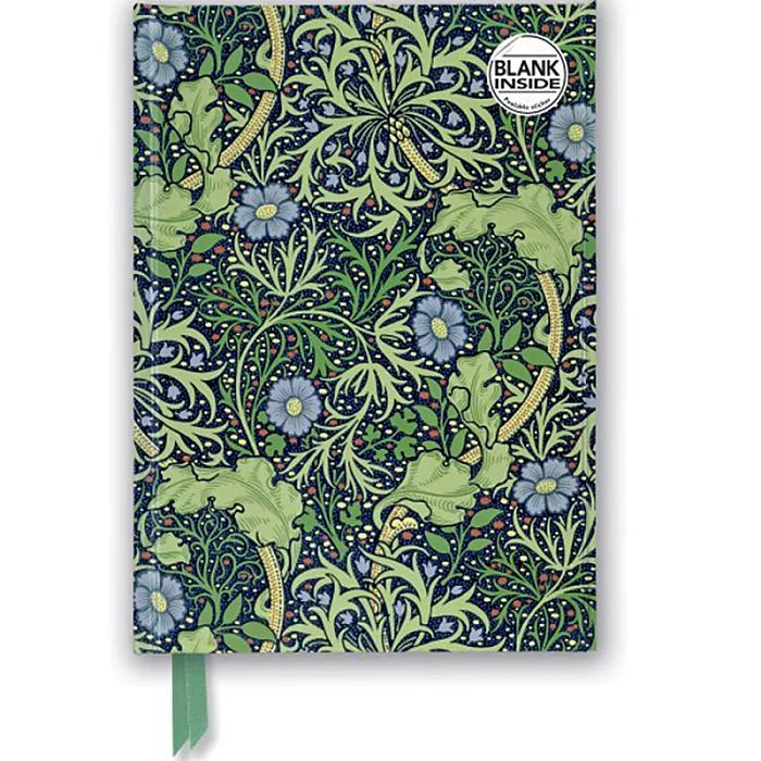 A5 Blank Hard cover William Morris - Seaweed
