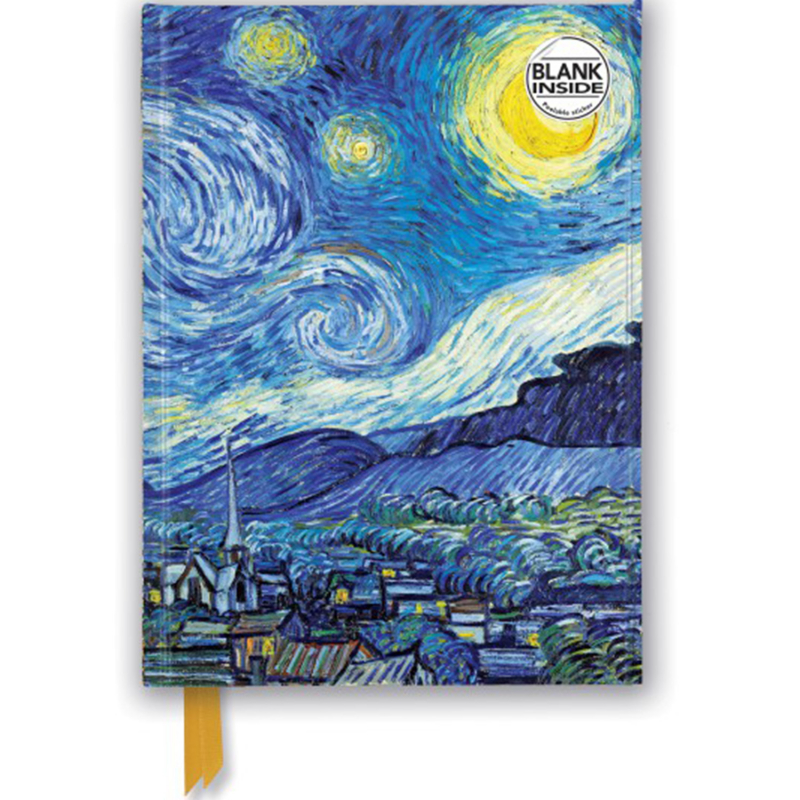 A5 Blank Hard cover Vincent van Gogh - Starry Night