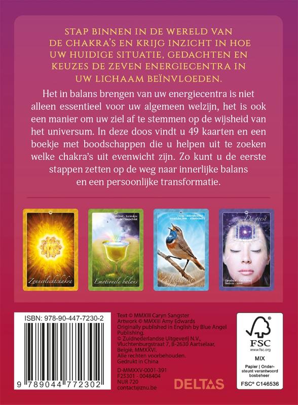 Chakra wijsheid Orakelkaarten - Sangster, Caryn foto 2
