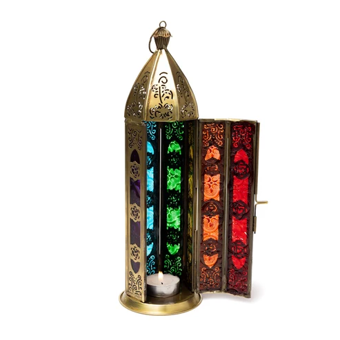 1946 Sfeerlicht oosters goudkleurig 7 Chakra's foto 2