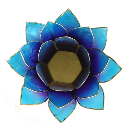 (13) Lotus sfeerlicht violet/blauw tweekleurig foto 2