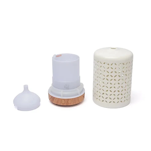 14215 Aroma diffuser Bloem des Levens keramiek USB foto 2