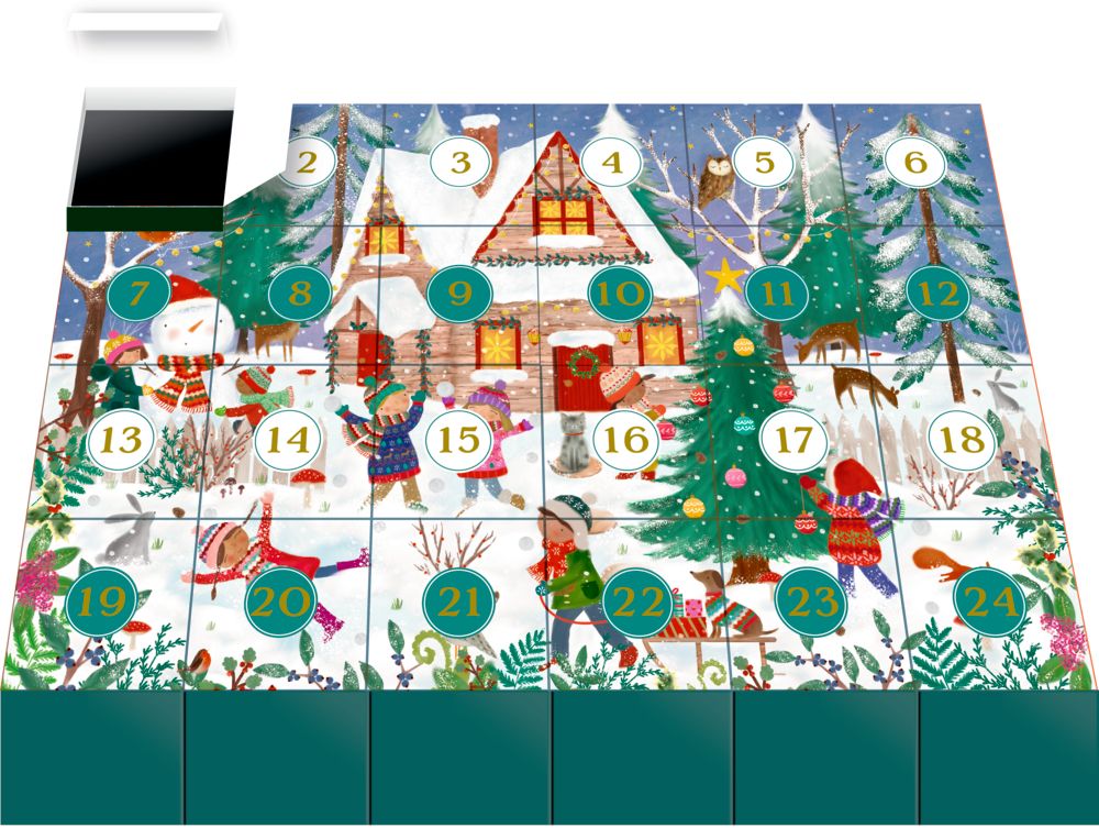 Fijne winter, puzzel-adventskalender foto 3