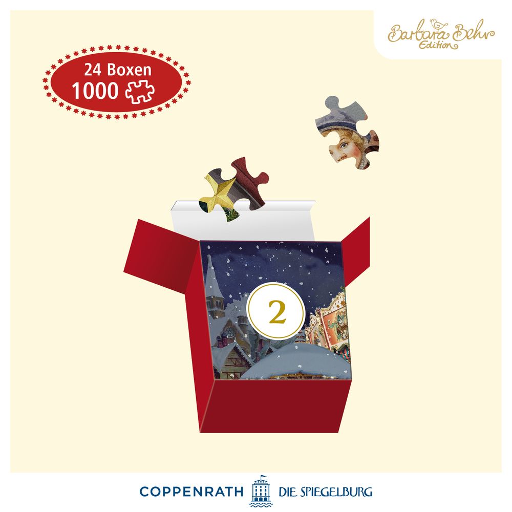 Nostalgische kerstwinkel, puzzel-adventskalender foto 2
