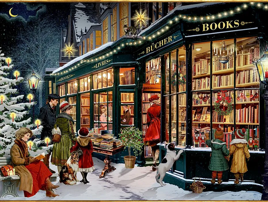 Puzzel: Nostalgische Boekhandel - B. Behr