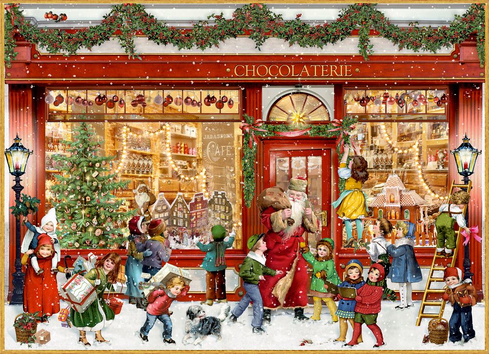 Chocolaterie, A4 wandadventskalender (Behr)
