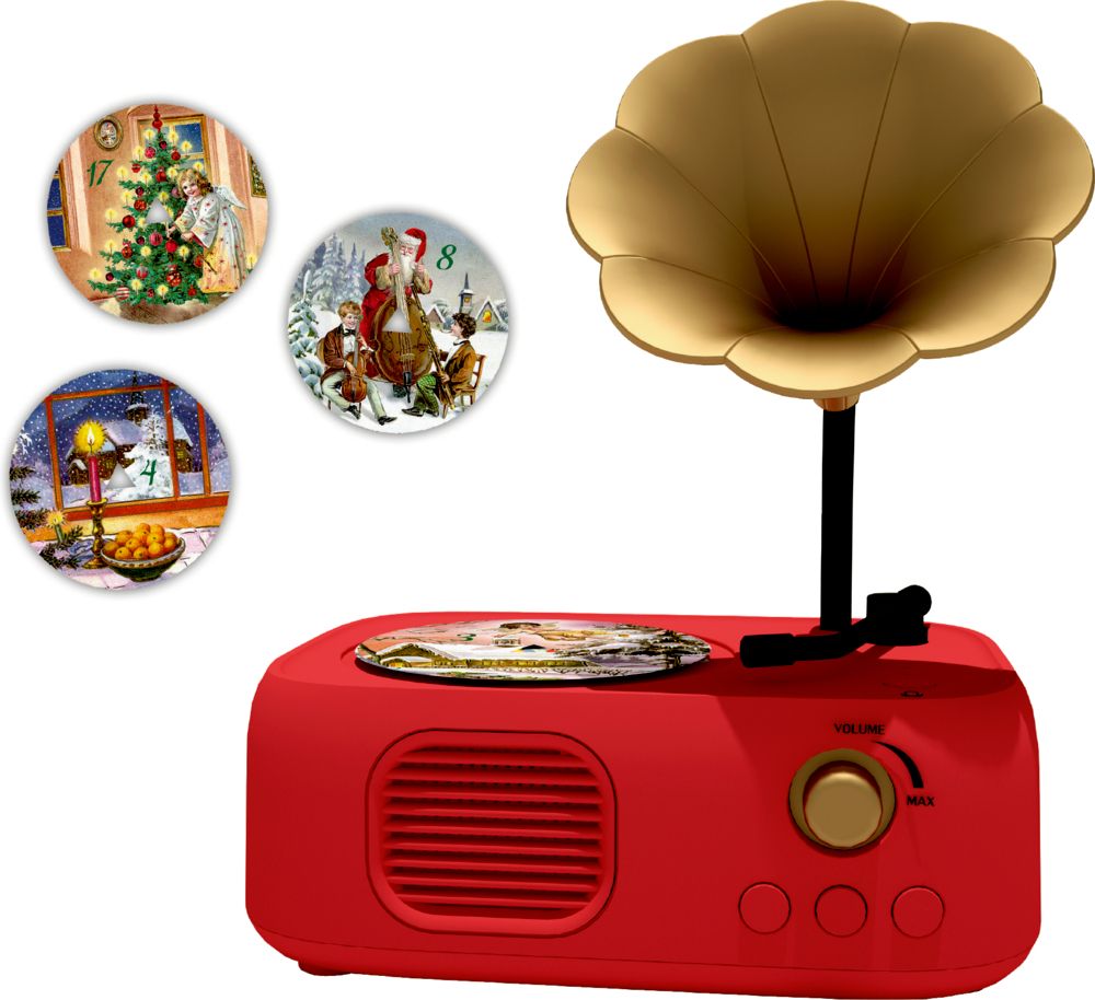 Mini advent platenspeler
