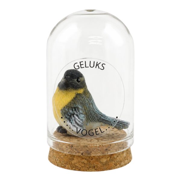 38116 -geluksvogel in stolpje foto 3