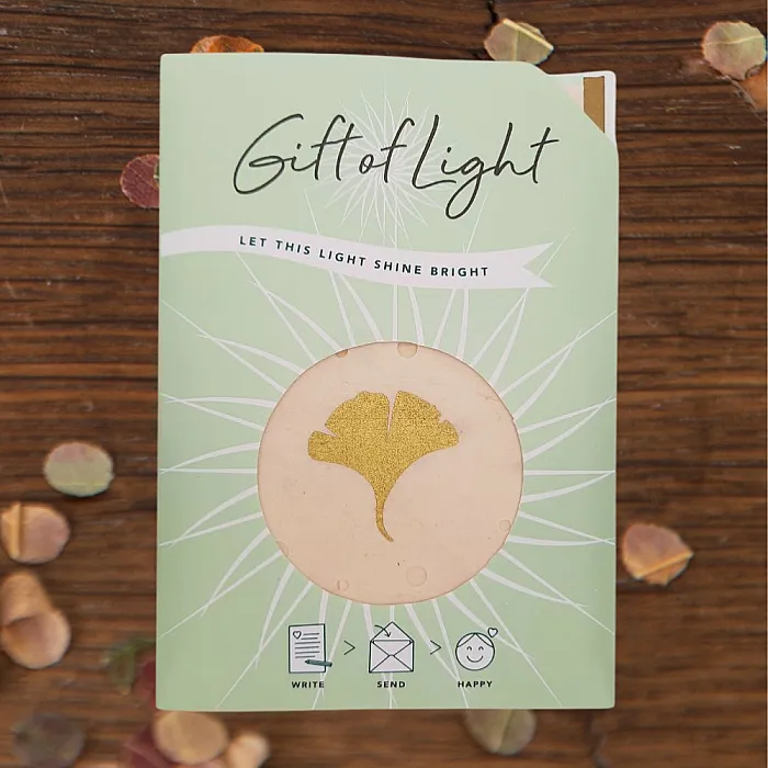 Wenslichtje Ginkgo