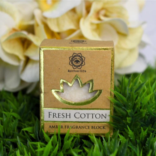 Amberblokje Fresh cotton