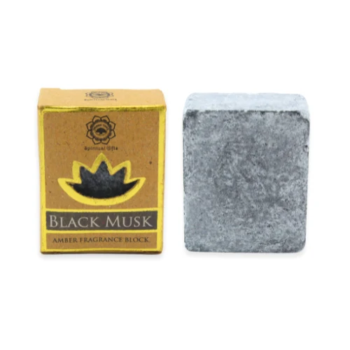 Amberblokje Black musk foto 2
