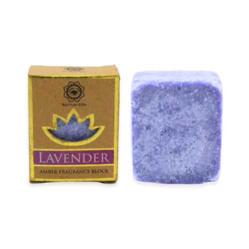 Amberblokje Lavendel foto 2